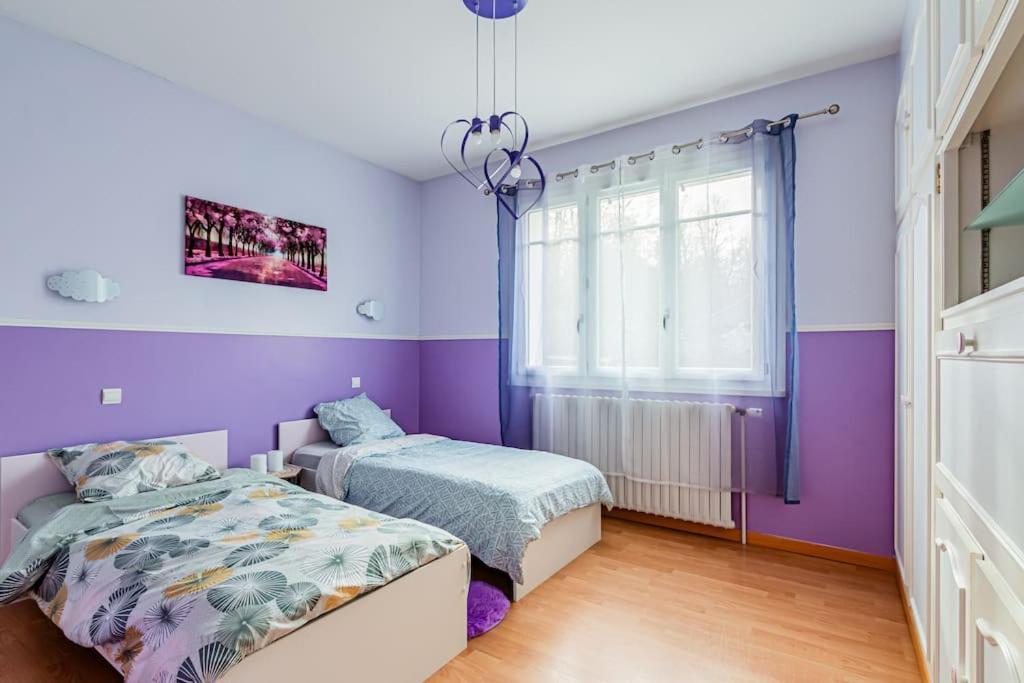 Charmante Maison Au Calme Yerres Ngoại thất bức ảnh
